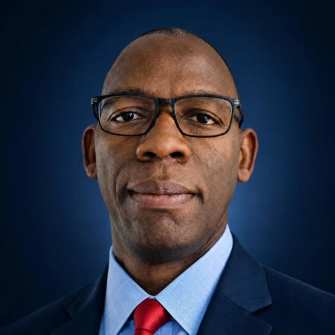 Portrait photograph of Fradius Martin, Co-Founder, Secretary of the Board and Strategic Director of Genette Foundation